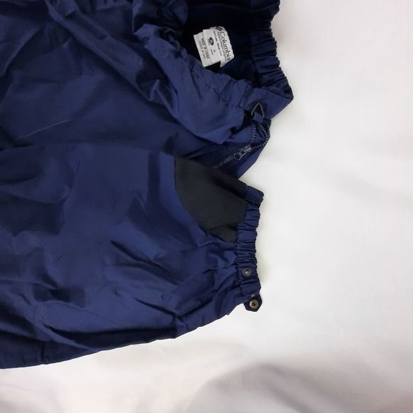 Columbia Jackets & Coats Columbia Snowboard Pants Navy Full Double Zip Velcro Snaps Lined